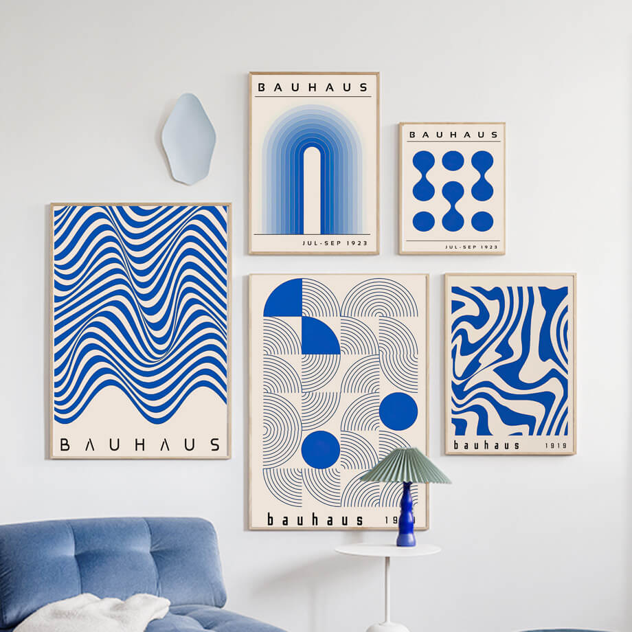 Blue Canvas Wall Art - Bring Calm, Depth & Elegance to Your Home