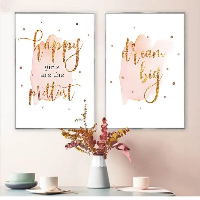 Follow Your Heart Quotes Canvas Prints