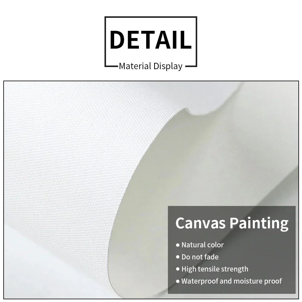 Bohemian Wildflowers Boho Wall Art Canvas Prints