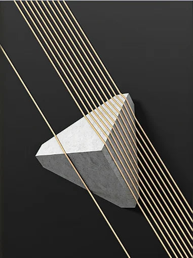 Abstract Geometric Modern Aesthetics Wall Art Canvas Prints