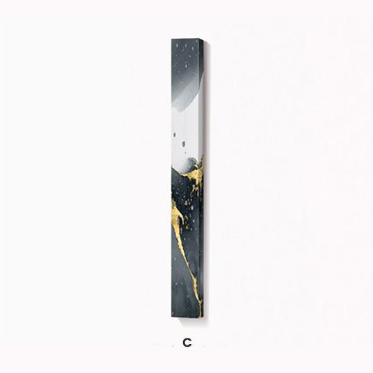 Abstract Vertical Slim Marble Canvas Prints