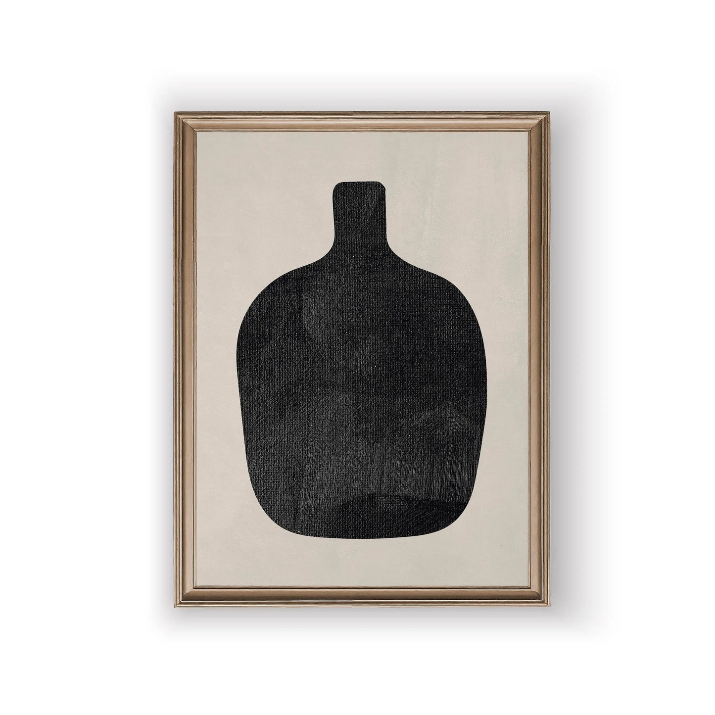 Vintage Still Life Vases Minimalist Wall Art  Canvas Prints
