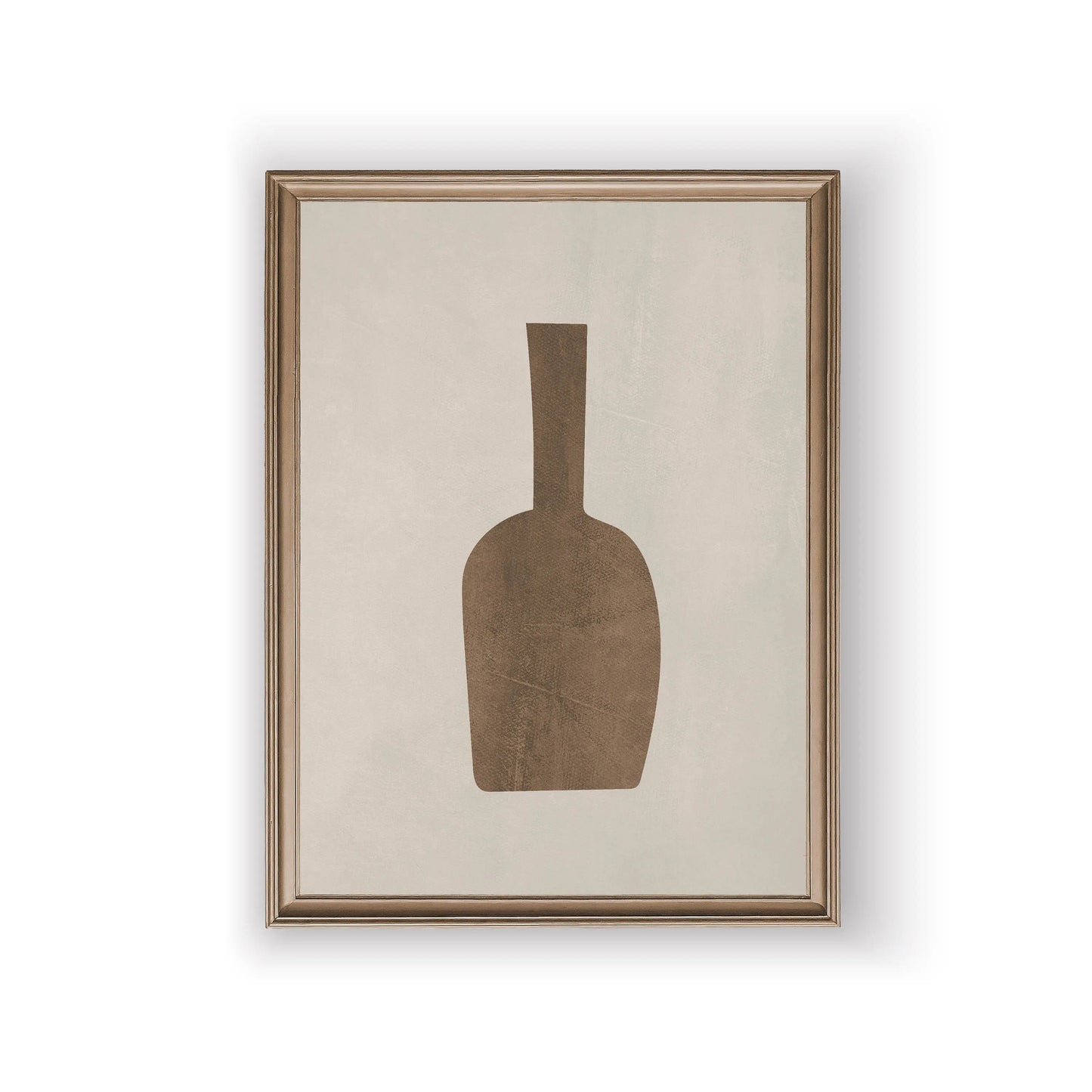 Vintage Still Life Vases Minimalist Wall Art  Canvas Prints