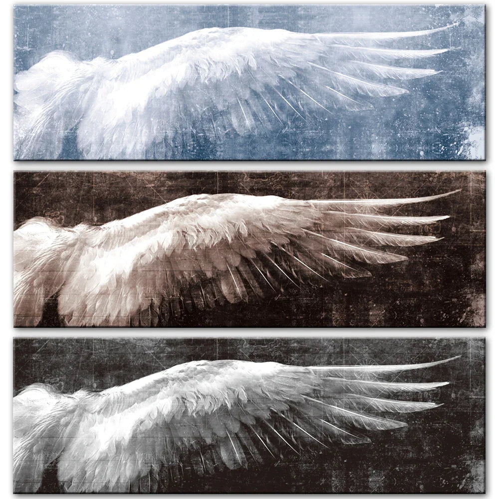 Angel Wings Large Wall Art Canvas Prints