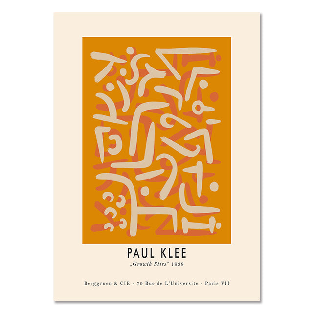 Bauhaus Exhibition Abstract Canvas Prints