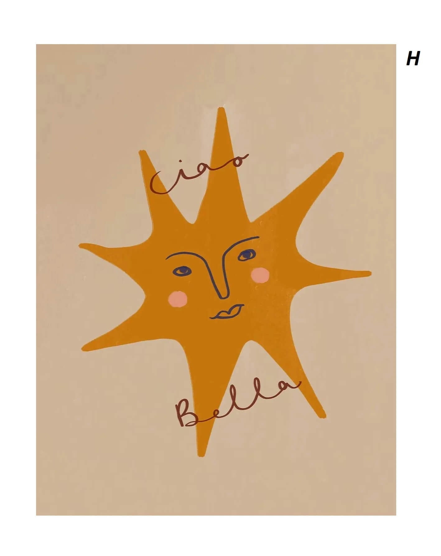 Boho Sun and Moon Animal Nursery Canvas Print Wall Art