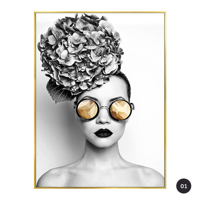 Cafe No5 Love Chic Fashion Canvas Prints