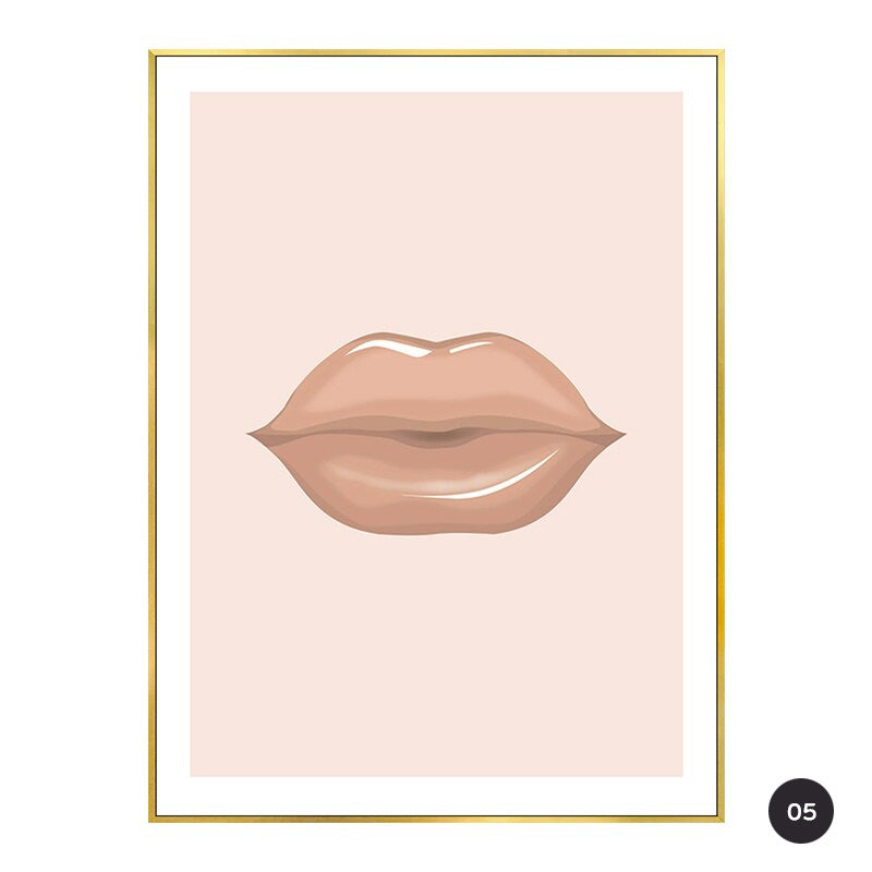 Cafe No5 Love Chic Fashion Canvas Prints