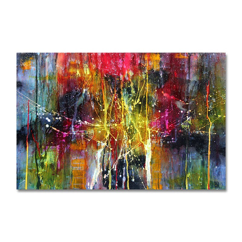Sunset Abstract Canvas Print