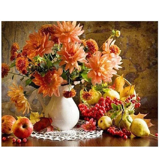 DIY Paint By Numbers - Autumn Colors Painting Canvas