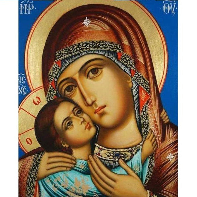 DIY Paint By Numbers - Maria and Jesus Painting Canvas