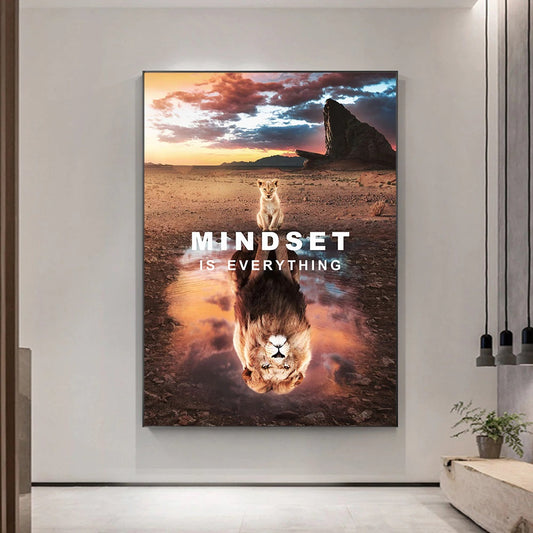 Mindset Canvas Print