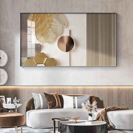 Luxury Abstract Gold Canvas Prints