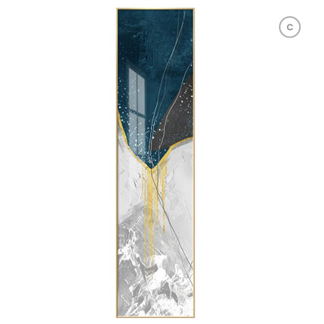 Abstract Geomorphic Design Nordic Abstract Liquid Geomorphic Canvas Prints – Jass London