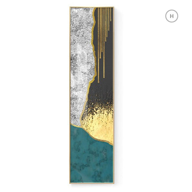 Abstract Geomorphic Design Nordic Abstract Liquid Geomorphic Canvas Prints – Jass London
