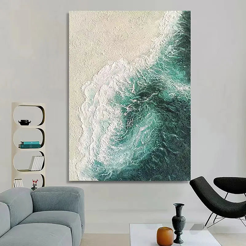 Ocean Waves Seascape Wall Art Canvas Prints