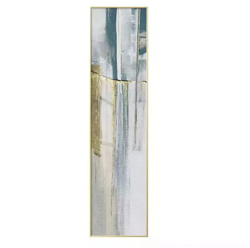 Abstract Geomorphic Vertical Strip Wall Art Canvas Prints