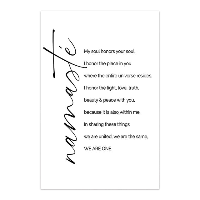 Yoga Namaste Pampas Grass Canvas Prints