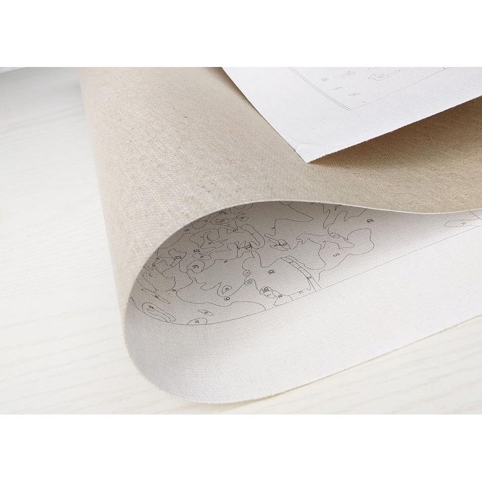 DIY Paint By Numbers - Delicate Chamomile Painting Canvas