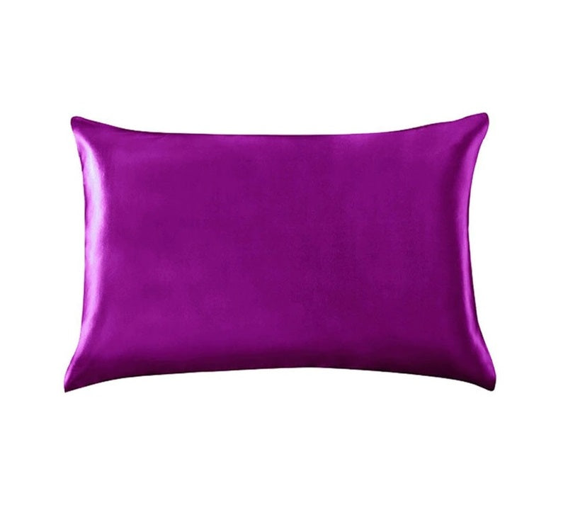 Violet Natural Mulberry Silk Pillowcase
