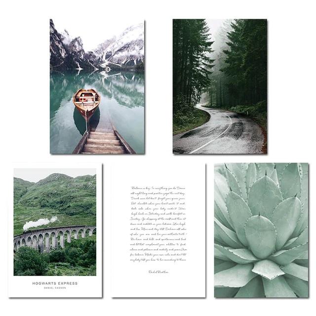 Scandinavian Succulent Canvas Print