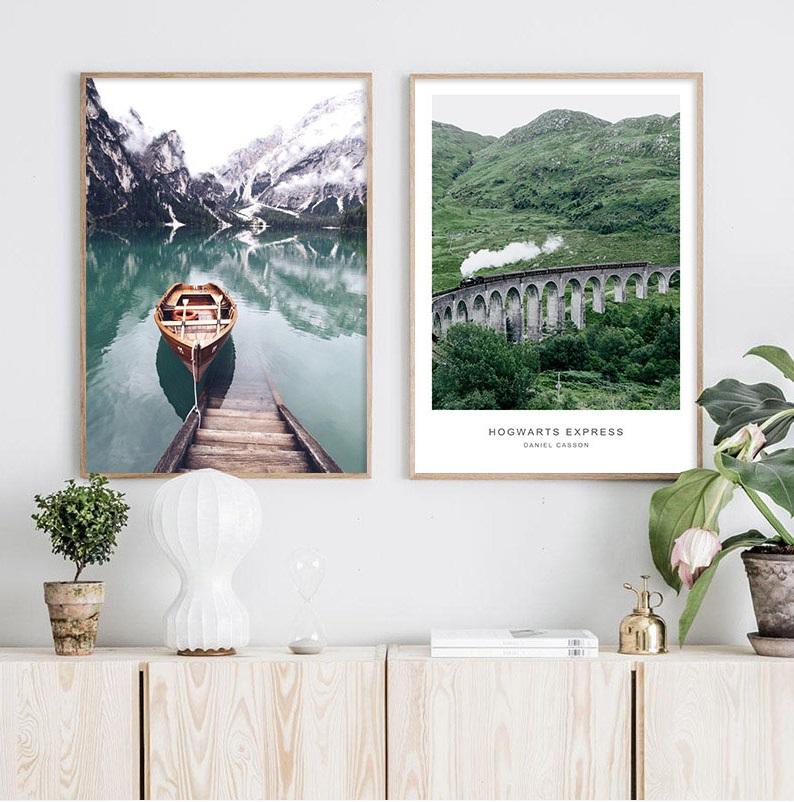 Scandinavian Succulent Canvas Print