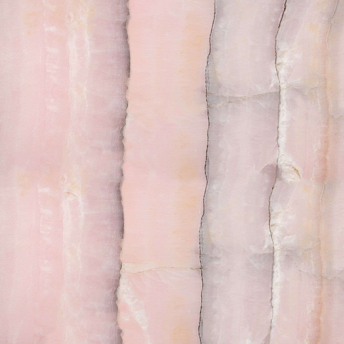 Pink Agate Slice Mural Wallpaper (SqM)