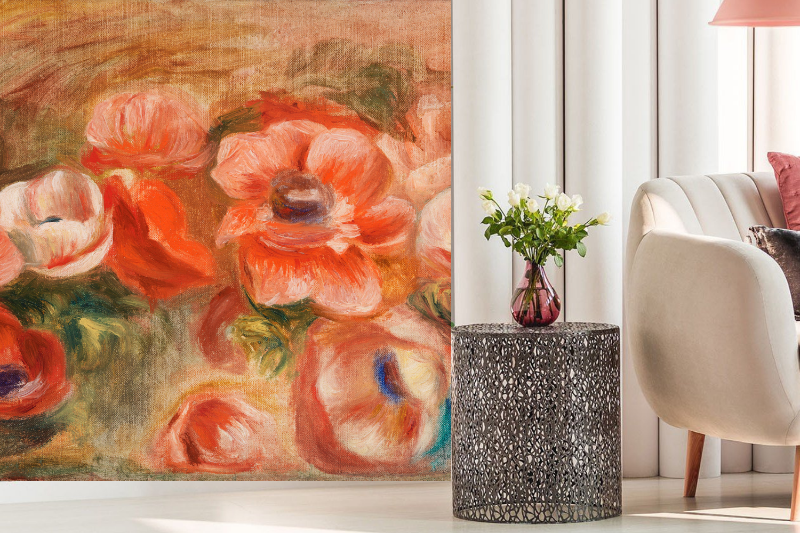 Anemones Mural Wallpaper (SqM)