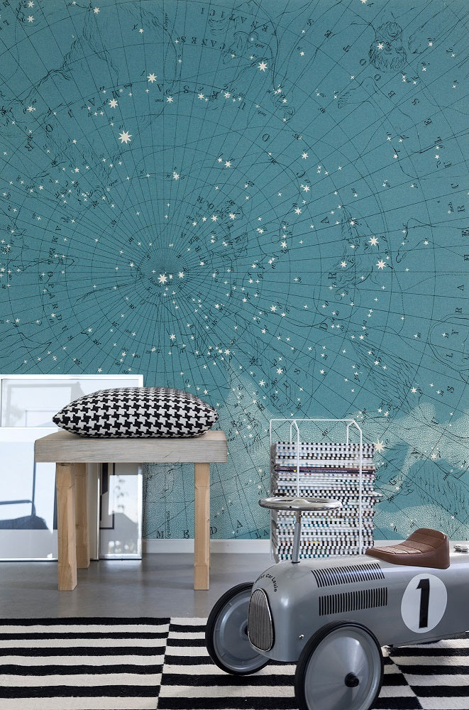Atlas of Astronomy Mural Wallpaper (SqM)