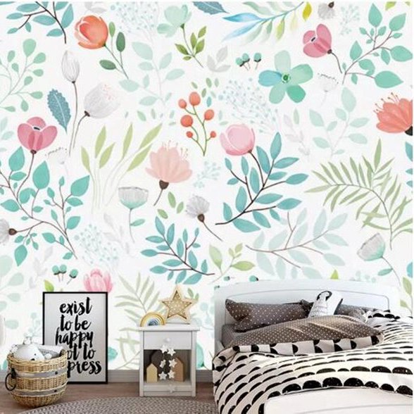 Botanical Floral Variance Wall Mural (SqM)