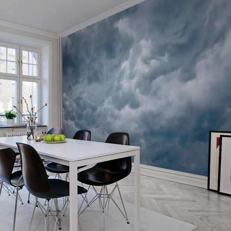 Cumulus Cloudy Sky Mural Wallpaper (SqM)