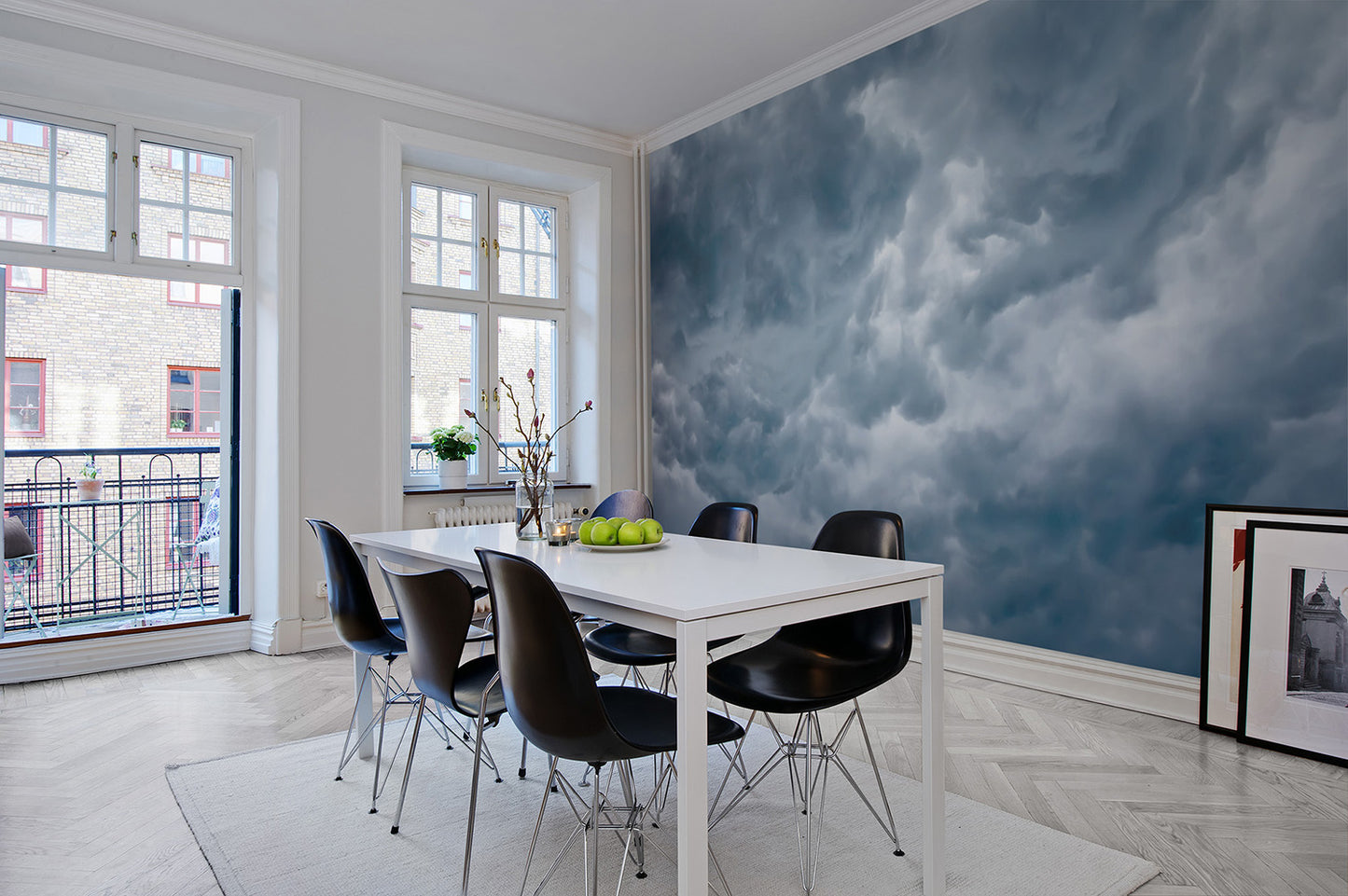 Cumulus Cloudy Sky Mural Wallpaper (SqM)