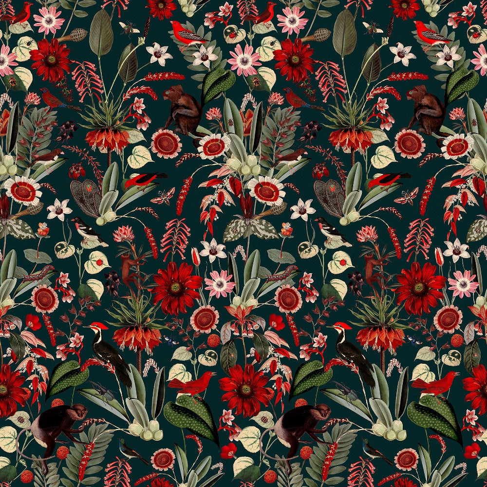 Eden Botanicals Nightfall Mural Wallpaper (SqM)