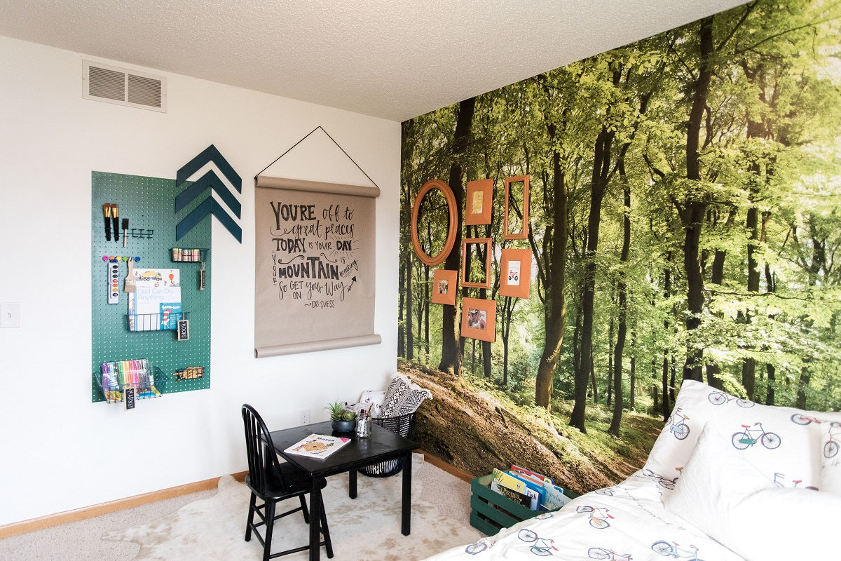 Lush Forest Mural Wallpaper (SqM)