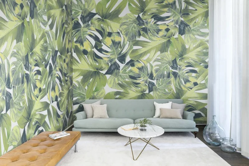 Jungle Giant Monstera Mural Wallpaper (SqM)