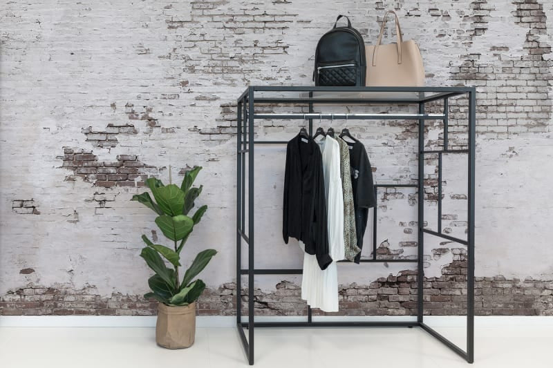 Industrial Ivory Bricks Mural Wallpaper (SqM)