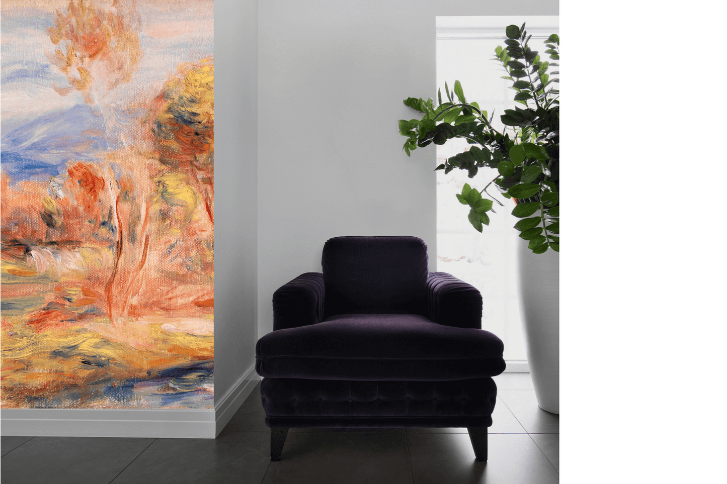 Morning Glade Mural Wallpaper (SqM)