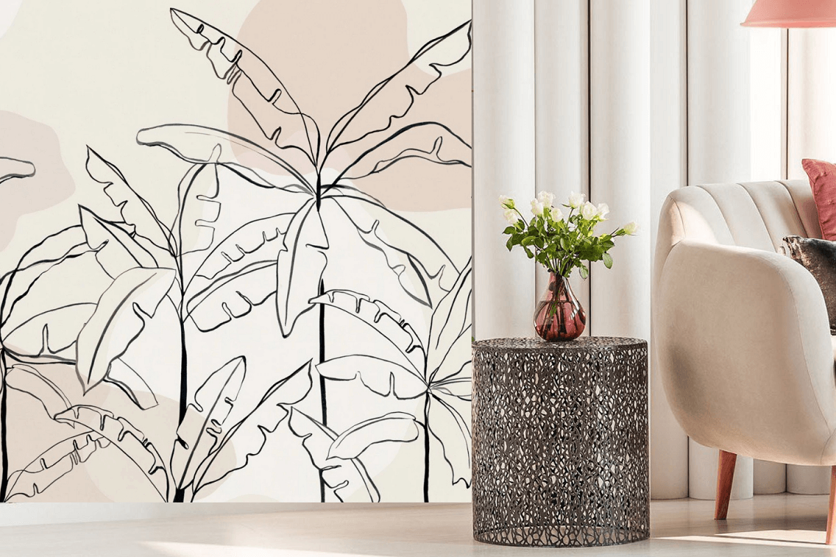 Palms Splendor Mural Wallpaper (SqM)