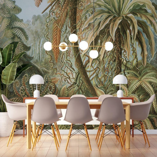 Paradise Lost Vintage Jungle Mural Wallpaper (SqM)
