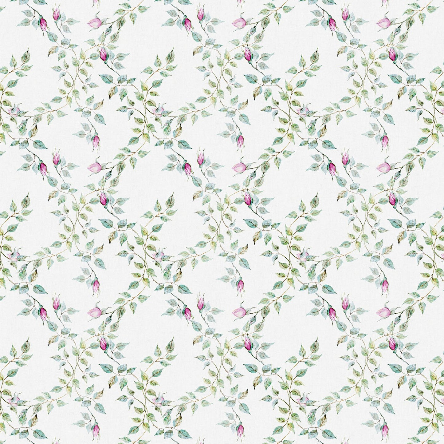 Positano Rose Blooms Wallpaper (SqM)