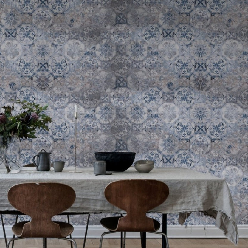 Qatar Tiles Mural Wallpaper (SqM)