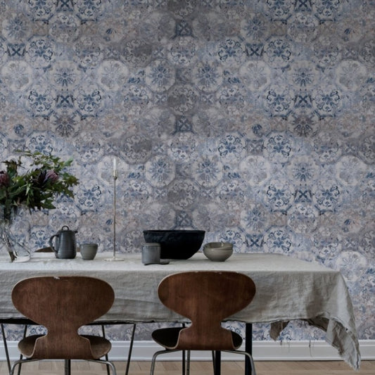 Qatar Tiles Mural Wallpaper (SqM)