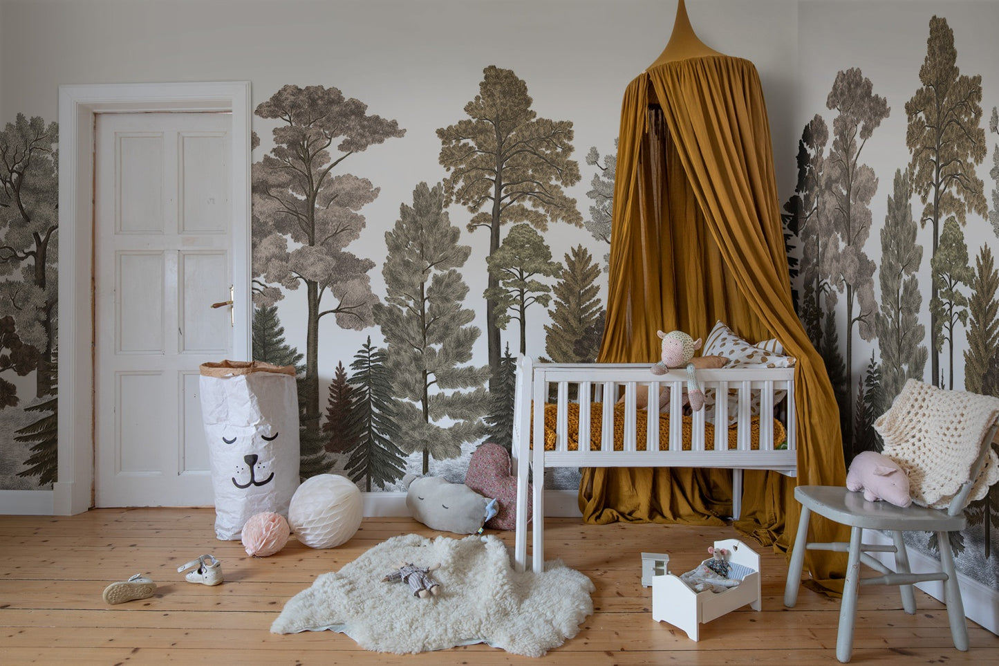 Bellewood Scandinavian Fall Mural Wallpaper (SqM)