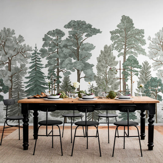 Bellewood Scandinavian Frost Mural Wallpaper (SqM)