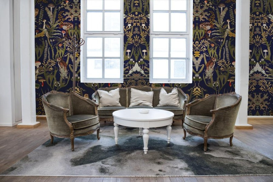 The Swedish Forest Woodland Mural Wallpaper (SqM)