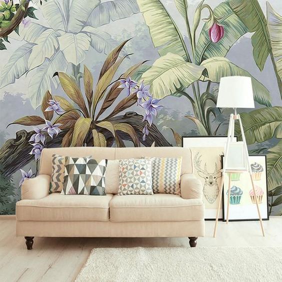 Tropical Fantasy Mural Wallpaper (SqM)