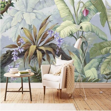 Tropical Fantasy Mural Wallpaper (SqM)