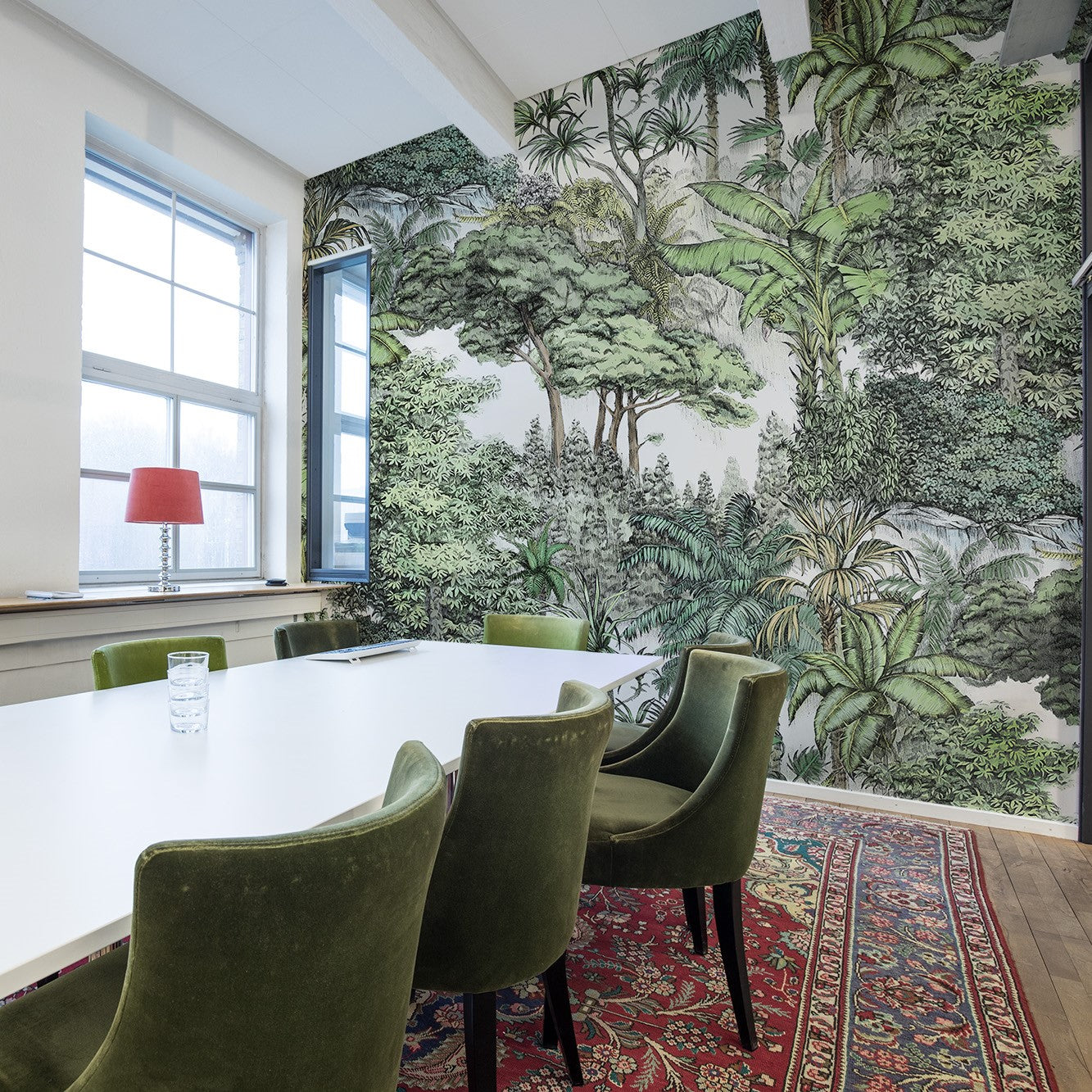 Tropical Jungle Lush Mural Wallpaper (SqM)