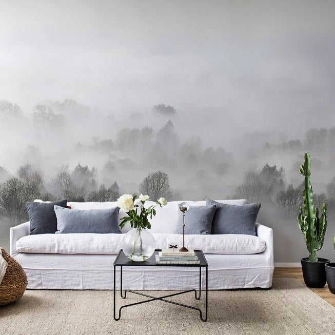 Morning Fog Mural Wallpaper (SqM)