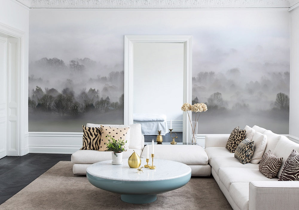 Morning Fog Mural Wallpaper (SqM)